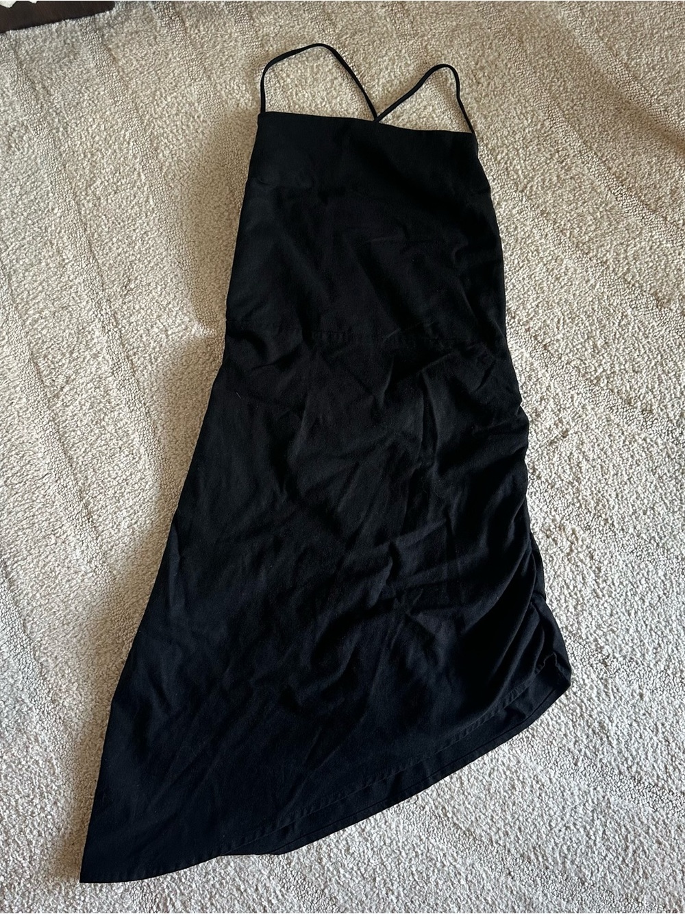 Lioness Women’s Black Assymetrical Strappy Dress
